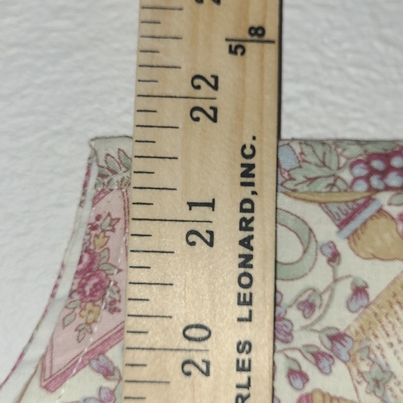 Milkmaid Cupid Vest Cream Pink Victorian Romantic Floral Angel Print - Picture 4 of 8